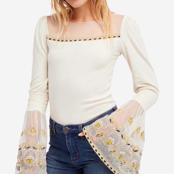 free people movement Tops - Free People High Tides shirt top size XS stretchy new